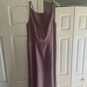 After Six French Truffle Bridesmaid Dress